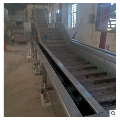 廠家銷售薯?xiàng)l清洗機(jī) 凈菜加工果蔬清洗瀝水機(jī) 薯片渦流洗菜機(jī)