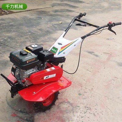 兩驅汽油微耕機 小型農(nóng)用微耕機 開溝犁地除草機松土旋耕機
