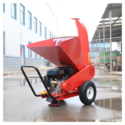 樹枝粉碎機(jī) 園林汽油手推修剪枝條粉碎機(jī) 果樹10公分樹枝粉碎機(jī)