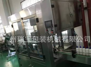 全自動沙拉醬灌裝機(jī) 6頭活塞式濃醬灌裝線 蜂蜜自動定量灌裝設(shè)備