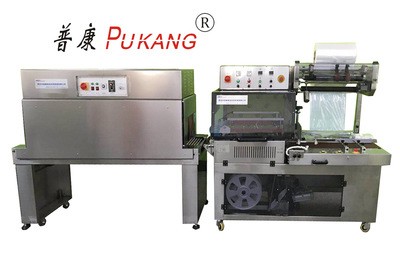 全自動(dòng)不銹鋼L型封切收縮包裝機(jī)，304不銹鋼紙盒包膜機(jī)，包膜機(jī)