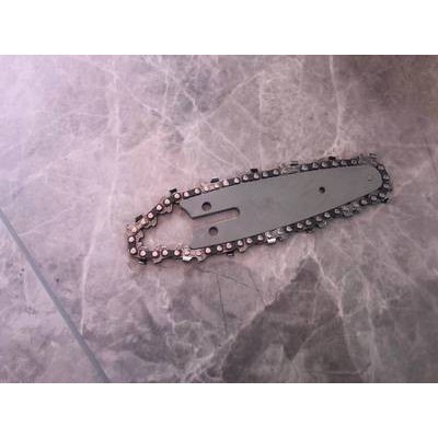 修枝鋰電小型電動(dòng)鋸單園林伐木迷你鋸電鏈鋸導(dǎo)板鏈條1/4寸6寸鏈條