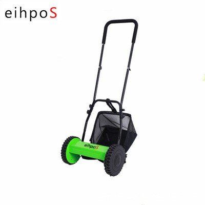 廠家直供出口割草機(jī)無(wú)動(dòng)力手推式滾刀草坪機(jī)小型家用草坪除草機(jī)