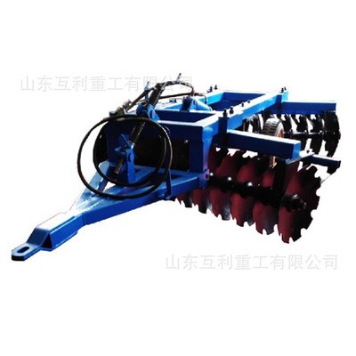 水田驅(qū)動圓盤犁 開荒中耕除草機(jī) 24片折翼圓盤耙