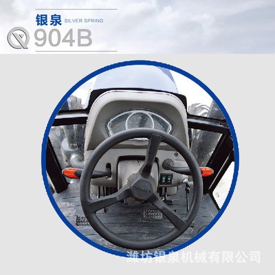 濰坊拖拉機(jī)整機(jī)銀泉90100120hp全柴國(guó)三發(fā)動(dòng)機(jī)中置油缸