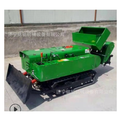 果園履帶式開溝施肥 旋耕機(jī)除草 自動施肥機(jī)