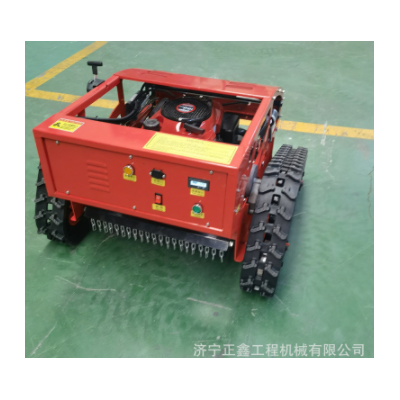 履帶草坪割草機(jī) 園林修剪除草打草機(jī)價(jià)格 果園遙控割草碎草機(jī)