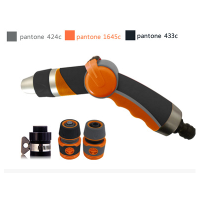 供應(yīng)花園用具，塑料噴槍銅接頭