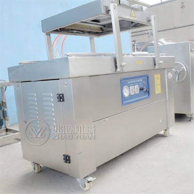 熟食雜糧真空抽氣機(jī) 粗糧真空封口設(shè)備 下凹式自動(dòng)抽真空封口機(jī)器