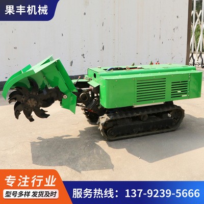 農(nóng)家肥自動(dòng)開溝施肥機(jī) 山東履帶式果園開溝施肥機(jī)價(jià)格