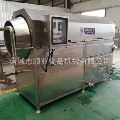 供應(yīng)滾筒清洗機(jī)果蔬 玉米滾筒噴淋清洗機(jī)價格 核桃仁滾筒清洗機(jī)