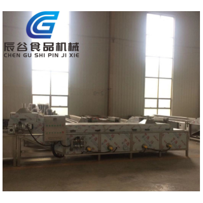 全自動(dòng)連續(xù)式軟包裝巴氏殺菌機(jī) 醬腌菜低溫殺菌流水線 辰谷機(jī)械