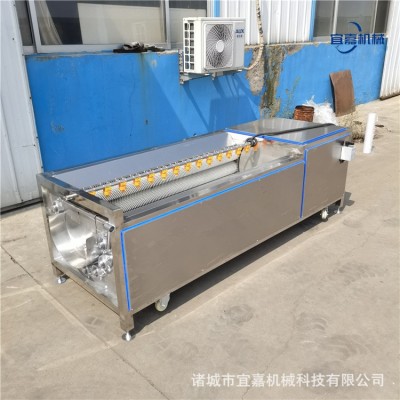 不銹鋼毛刷清洗機商用毛棍土豆紅薯去泥沙清洗設(shè)備生蠔清洗機器