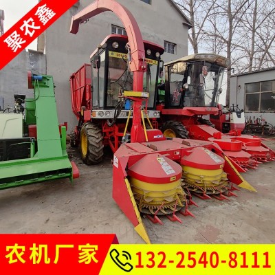 大圓盤青儲(chǔ)機(jī)回收機(jī) 飼料粉碎青儲(chǔ)收割機(jī) 拖拉機(jī)加裝割臺(tái)青儲(chǔ)機(jī)
