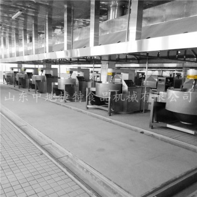 整套學(xué)校公司食堂凈菜處理機械 熬粥燉肉炒菜炒醬機 中央廚房設(shè)備