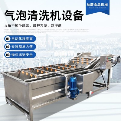 高壓噴淋式氣泡清洗機 商用不銹鋼果蔬清洗機 大棗枸杞清洗機