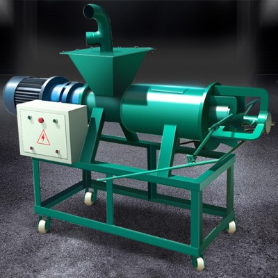 廠家供應(yīng)糞便干濕分離設(shè)備 電動(dòng)環(huán)保分離機(jī) 浩眾擠干機(jī)多少錢
