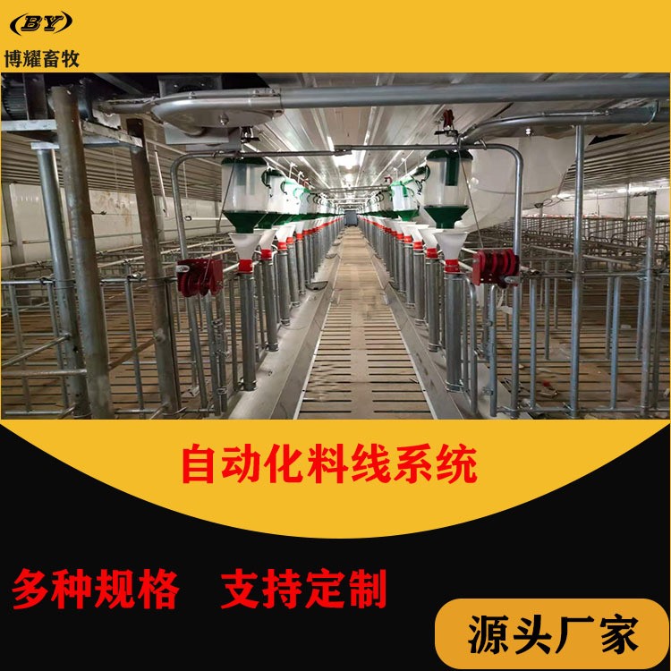自動(dòng)化養(yǎng)殖料塔料線系統(tǒng) 德州博耀供應(yīng)賽盤料線 102料線