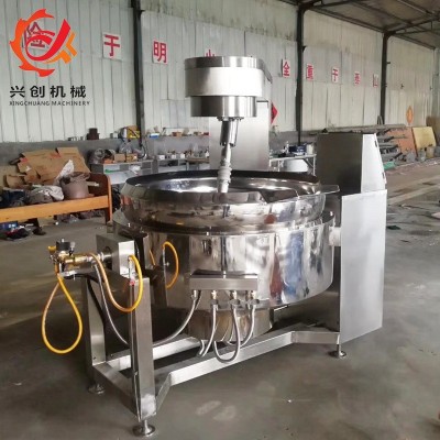 自動(dòng)可傾式月餅餡料行星攪拌炒鍋 燃?xì)饧訜峄疱伒琢铣村佷N(xiāo)售