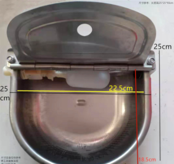 牛水碗狗碗羊不銹鋼水碗圓碗橢圓水碗浮球自動(dòng)補(bǔ)水飲水器馬水碗