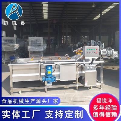 商用果蔬清洗設(shè)備 辣椒毛豆風(fēng)選清洗機(jī) 多功能葉菜類氣泡清洗機(jī)