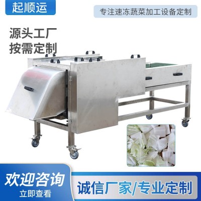 白菜切塊機(jī) 商用酒店廚房切菜機(jī) 全自動(dòng)不銹鋼白菜土豆切塊機(jī)