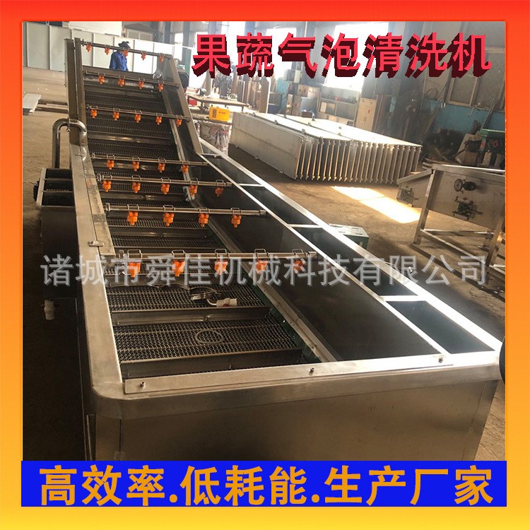 胡蘿卜氣泡清洗機 果蔬高壓噴淋式氣泡清洗設(shè)備 山藥去泥洗菜機