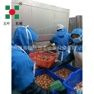 定制優(yōu)質(zhì)小龍蝦加工設(shè)備 潛江龍蝦清洗機(jī) 速凍蝦尾生產(chǎn)流水線wp