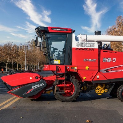 收割干凈 不跑糧的收割機(jī) 中聯(lián)收獲4LZ-9B谷物聯(lián)合收割機(jī)