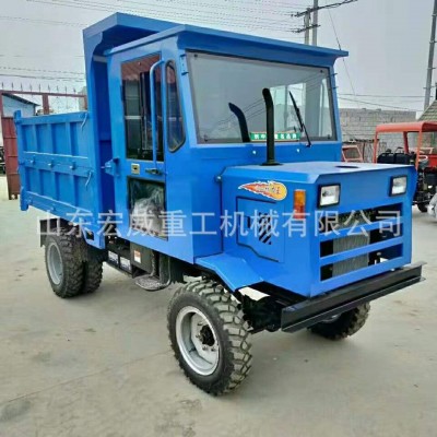 山東廠家定制農(nóng)用四輪車 工程自卸式六輪車 柴油助力方向四不像