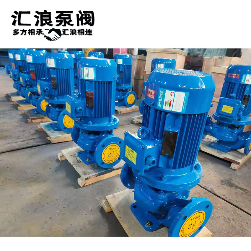 立式鑄鐵管道泵01