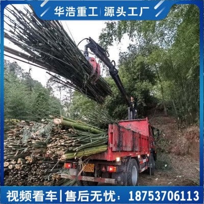 汽車底盤改裝旋轉(zhuǎn)式抓草機(jī) 10米全液壓抓鋼機(jī) 固定式抓料機(jī)