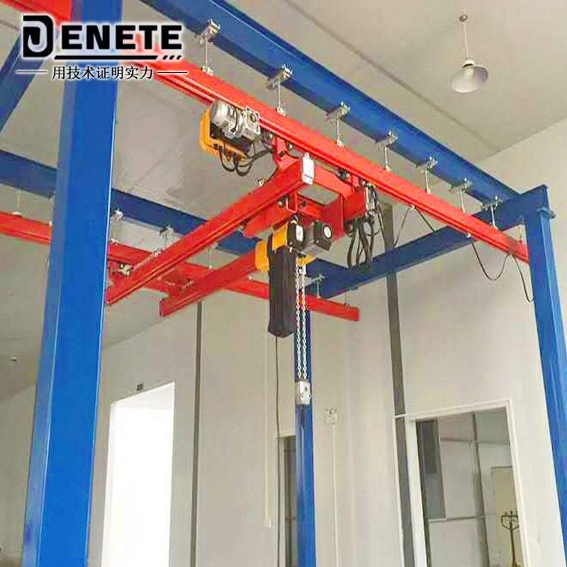 江蘇廠家500kgKBK柔性軌剛性軌鋁制軌起重機(jī)行車