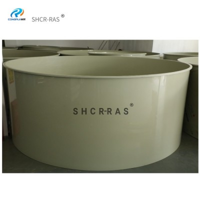 從銳廠家室內(nèi)循環(huán)水高密度水產(chǎn)養(yǎng)殖用pp魚池多規(guī)格pp魚池加工