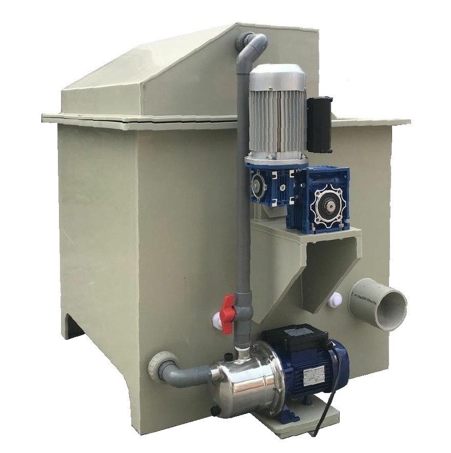 循環(huán)水養(yǎng)殖轉(zhuǎn)鼓微濾機(jī)水產(chǎn)養(yǎng)殖箱式自動反沖洗微濾機(jī)錦鯉魚池過濾