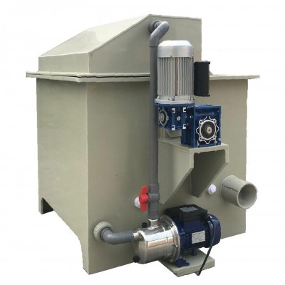 循環(huán)水養(yǎng)殖轉(zhuǎn)鼓微濾機(jī)水產(chǎn)養(yǎng)殖箱式自動反沖洗微濾機(jī)錦鯉魚池過濾