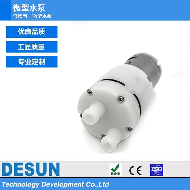6V/24V雙孔家用電器微型水泵空調(diào)排水泵技術(shù)增壓