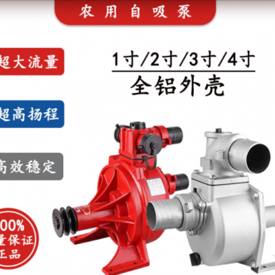 浩沺廠家直銷2寸高壓自吸滴灌泵高揚(yáng)程抽水機(jī)農(nóng)田灌溉抽海水拖泵