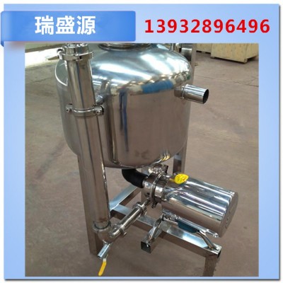 瑞盛源養(yǎng)殖設備 奶廳擠奶機配件304不銹鋼集乳罐 牛奶羊奶集乳罐