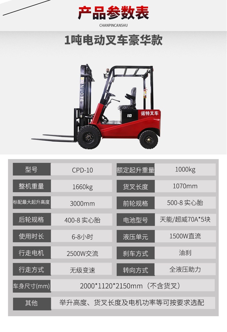 10-山東奧德機械電動叉車詳情