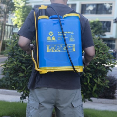 廠家直銷定做鋼單管雙管加厚手搖噴霧器 手壓式 新款手搖式噴霧器