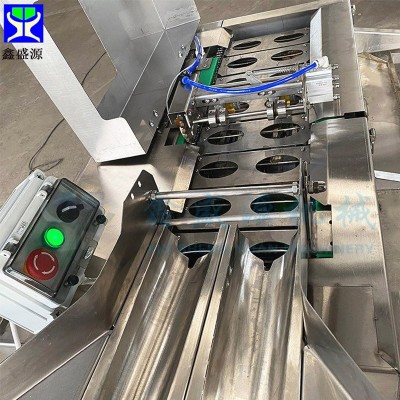 供應全自動去皮取液機 小型蛋清蛋黃分離機 商用連續(xù)式雙排打蛋機