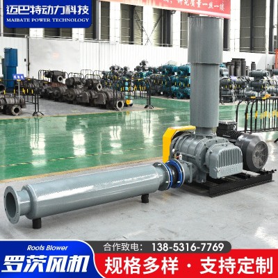 WHSR羅茨風(fēng)機 廠家供應(yīng)大流量高效魚塘增氧用污水曝氣羅茨風(fēng)機