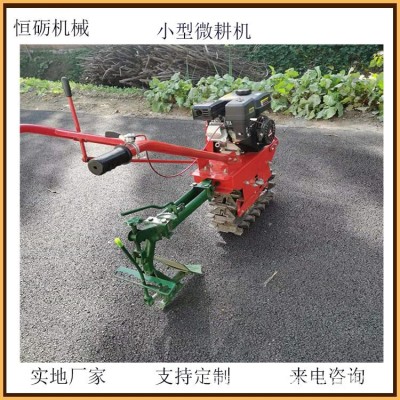 小型茶園趟地機報價 獨輪施肥耘鋤機 硬地塊山地耕地機恒礪