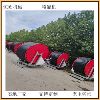 大型自動卷盤噴灌機 玉米小麥大狗灌溉機 可帶行架省時省力恒礪
