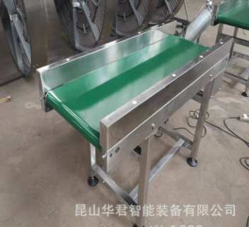 不銹鋼機(jī)身 鋁型材皮帶輸送線 刀口皮帶輸送 車間壓袋皮帶傳送機(jī)