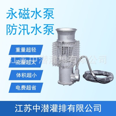 新型排澇泵防汛搶險(xiǎn)車(chē)專用水泵電動(dòng)防洪搶險(xiǎn)便攜式永磁變頻潛水泵