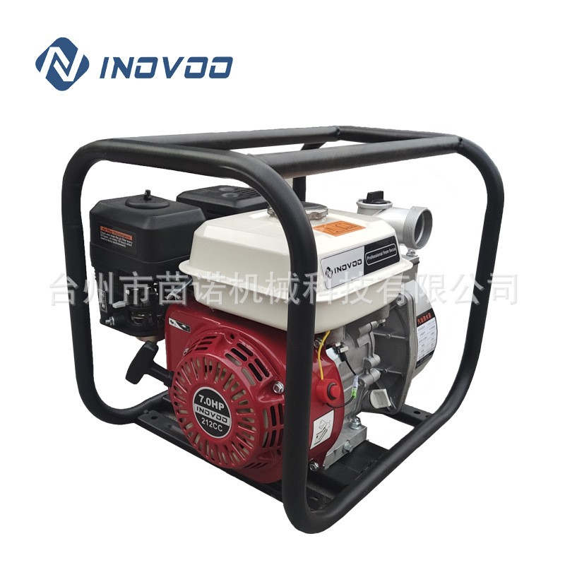 廠家小額批發(fā) 2寸汽油抽水機(jī) 農(nóng)業(yè)灌溉水泵 高揚(yáng)程四沖自吸消防泵