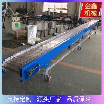推薦不銹鋼鏈板輸送機耐高溫食品網(wǎng)帶傳送帶流水線重載板鏈輸送帶