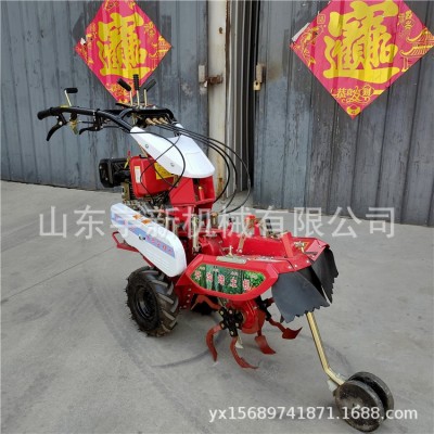 大蔥育苗移栽開溝機(jī) 蔥行自走式培土機(jī) 辣椒小型起壟機(jī)